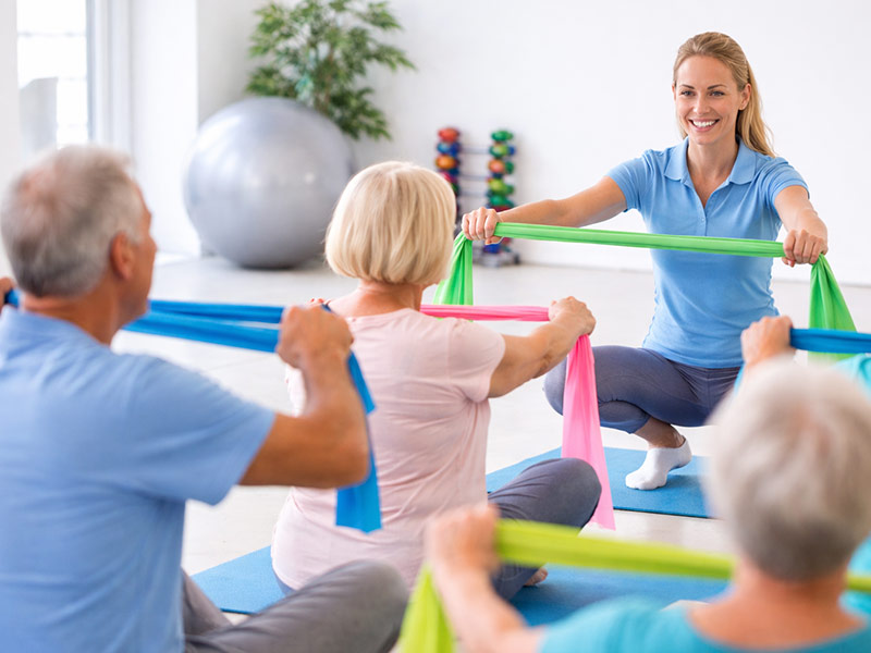 Reha-Sport in der Gruppe